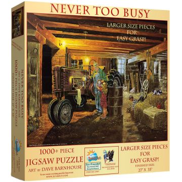 Puzzle SunsOut din 1000 de piese - Niciodată nu sunt prea ocupat
