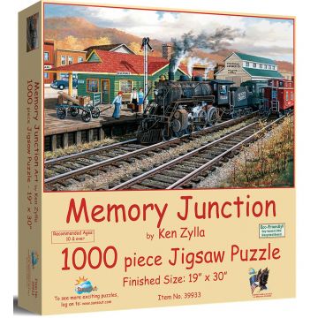 Puzzle SunsOut din 1000 de piese - Vechea gară
