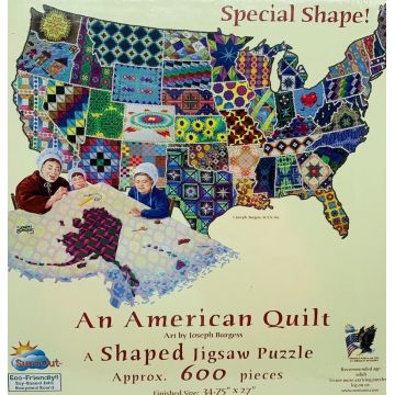 Puzzle SunsOut din 600 de piese - SUA