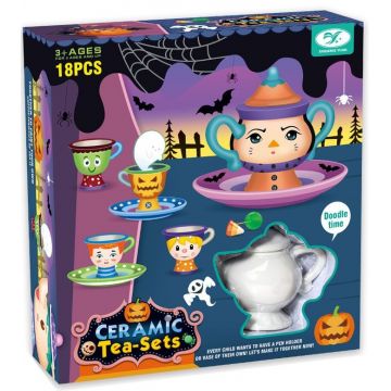 Raya Toys - Set de ceai cu fețe