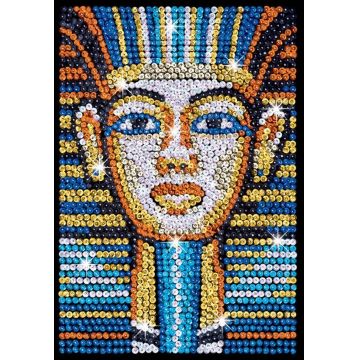Sequin Art - Artă cu paiete, Tutankhamon