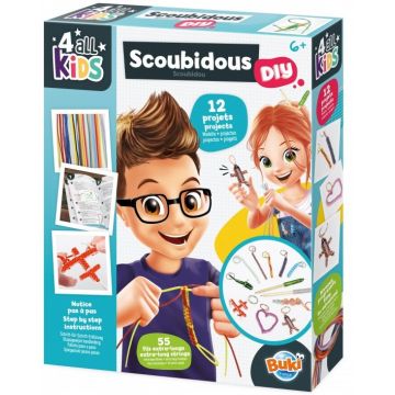 Set creativ Buki France - Creează-ți propriul breloc împletit