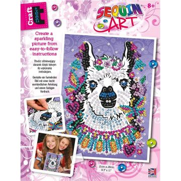 Set creativ Sequin Art - Artă cu paiete, Lama