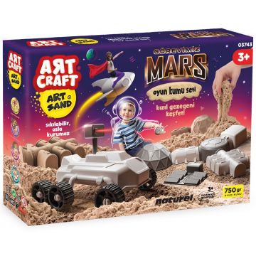 Set cu nisip pentru joacă Art Craft - Mars
