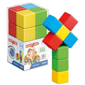 Set de cuburi magnetice Geomag - Magicube ,Crystal, 8 piese