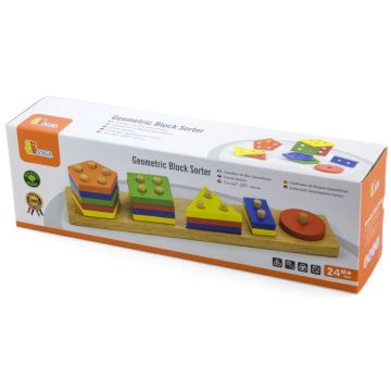 Set de joacă Viga - Figuri geometrice de sortare