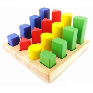 Set de joacă Viga - Figurine didactice, 17 piese