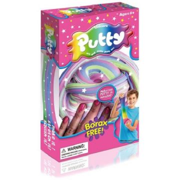Setul creativ Raya Toys - Fă-ți propriul Slam Putty, roz