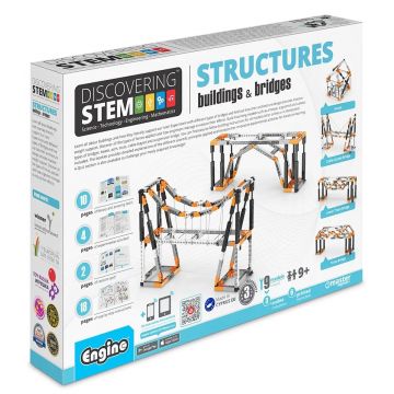 Structuri Engino STEM - Clădiri și poduri
