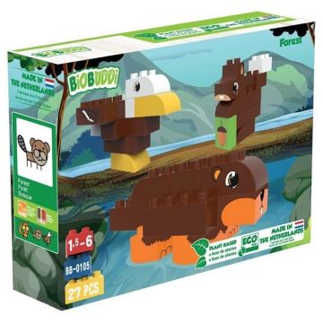 Constructor BioBuddi - În pădure, 27 de piese