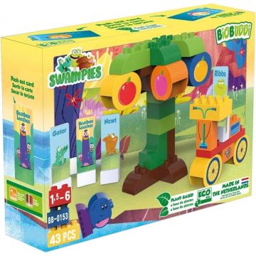 Constructor BioBuddi Swampies - Monstru, 43 de piese