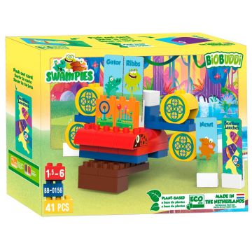 Constructor BioBuddi Swampies - Nava spațială fluvială, 41 de piese