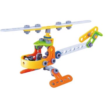 Constructor Hanye Build and play - Elicopter, 78 piese