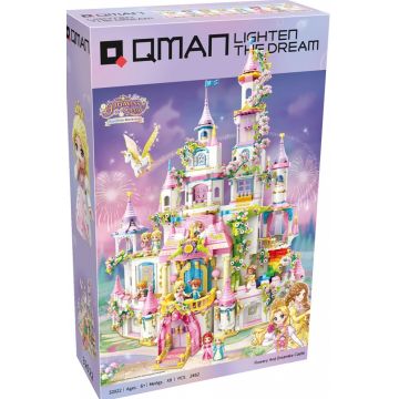 Constructor Qman - Castelul Colorat al Viselor, 2482 piese
