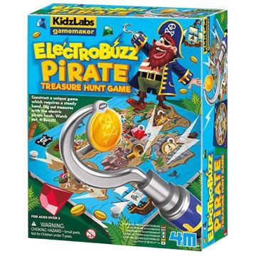 Construiește-ți propriul joc 4M Kidz Labs - Comoara Piratului