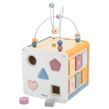 Cub de activare din lemn 8 în 1 Viga Toys PolarB