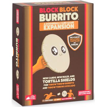 Extensie pentru jocul de societate Throw Throw Burrito: Block Block Burrito