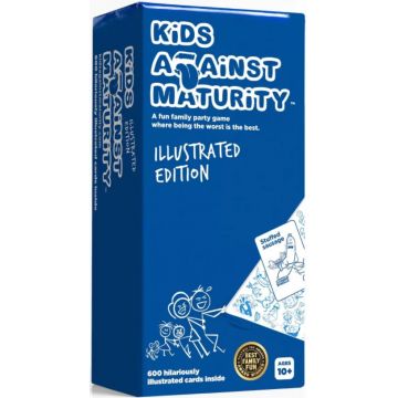 Joc de societate Kids Against Maturity: Illustrated Edition - pentru familie