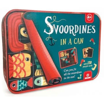 Joc magnetic și puzzle pentru copii Svoora - Svoordines într-o cutie