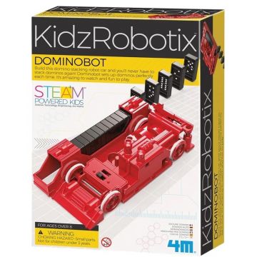 Jucărie de construcție  4M Kidz Labs - Dominobot