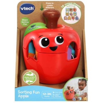 Jucărie de sortare Vtech - Apple, cu forme