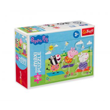 Mini puzzle Trefl din 20 de piese maxi - Zile fericite cu Peppa, sortiment