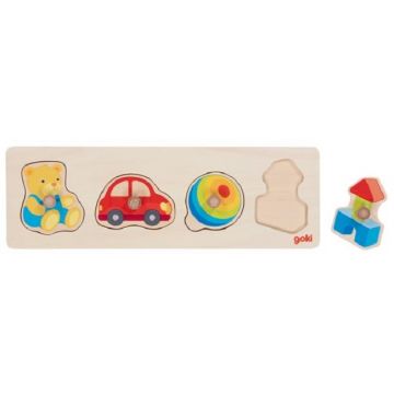 Puzzle cu mânere Goki - Jucăriile mele