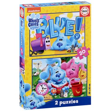 Puzzle Educa 2 în 1 - Enigmele lui Blue