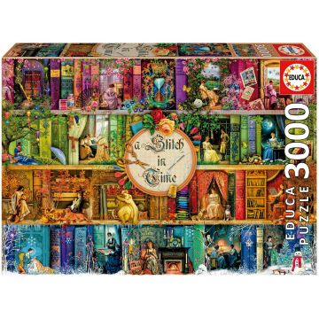 Puzzle Educa din 3000 de piese - A Stitch In Time