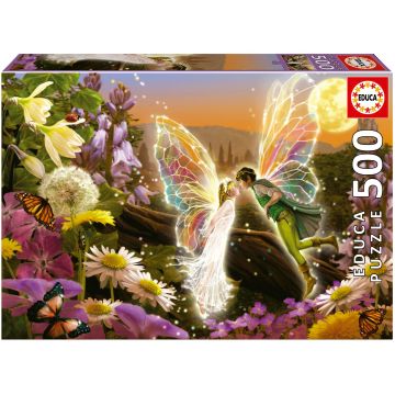 Puzzle Educa din 500 de piese - Sărutul