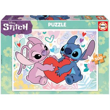 Puzzle Educa din 500 de piese - Stitch
