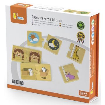 Puzzle educațional Viga - Jocul opusurilor