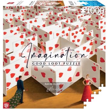 Puzzle Good Loot din 1000 de piese - Rafal Olbinski: Apărarea absolutului plictiseală