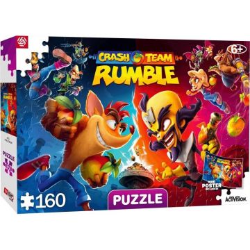 Puzzle Good Loot din 160 de piese - Crash Team Rumble