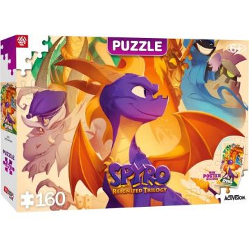 Puzzle Good Loot din 160 de piese - Spyro Reignited Trilogy