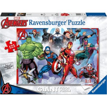 Puzzle pentru podea Ravensburger din 125 de piese - Răzbunătorii