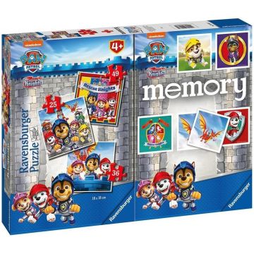 Puzzle Ravensburger 4 în 1 - Patrula de câini