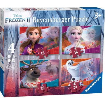 Puzzle Ravensburger 4 în 1 - Regatul înghețat II