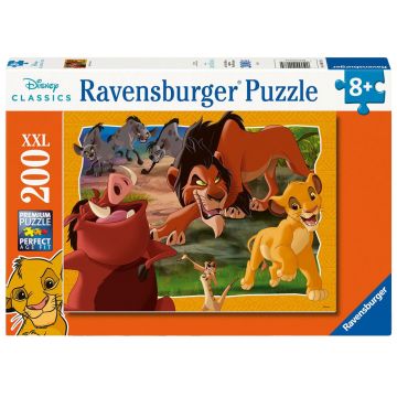 Puzzle Ravensburger de 200 XXL de piese - Regele Leu, Mufasa