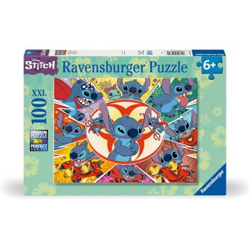 Puzzle Ravensburger din 100 XXL de piese - Disney: Stitch