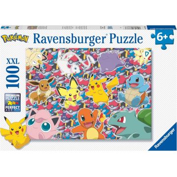 Puzzle Ravensburger din 100 XXL de piese - Pokemon