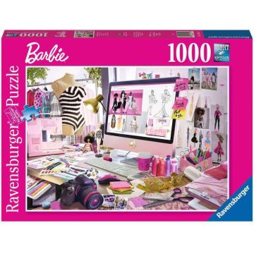 Puzzle Ravensburger din 1000 de piese - Barbie Fashion Icon