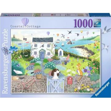 Puzzle Ravensburger din 1000 de piese - Cabana de coastă