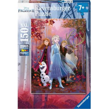 Puzzle Ravensburger din 150 XXL piese - Regatul de Gheață 2: O aventură fantastică