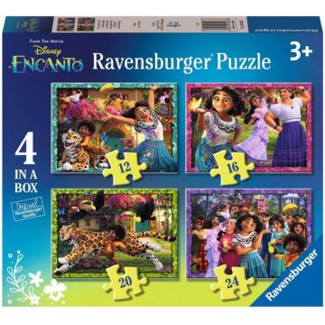 Puzzle Ravensburger din 24 de piese 4 în 1 - Encanto