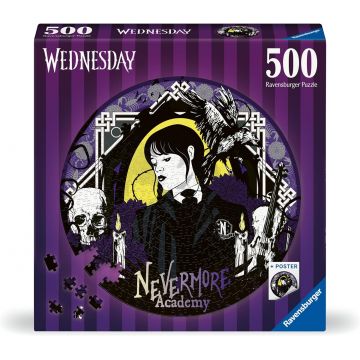 Puzzle Ravensburger din 500 de piese - Academia Nevermore