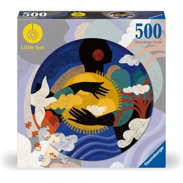 Puzzle rotund Ravensburger din 500 de piese - Feeling