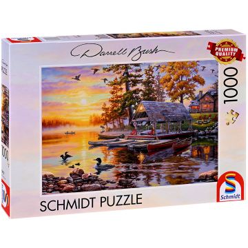 Puzzle Schmidt din 1000 de piese - Canoe Kayat