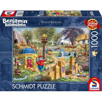 Puzzle Schmidt din 1000 de piese - Zoo Benjamin