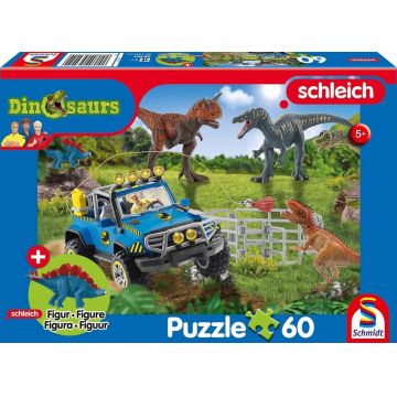 Puzzle Schmidt din 60 de piese - Dinozauri gigantici